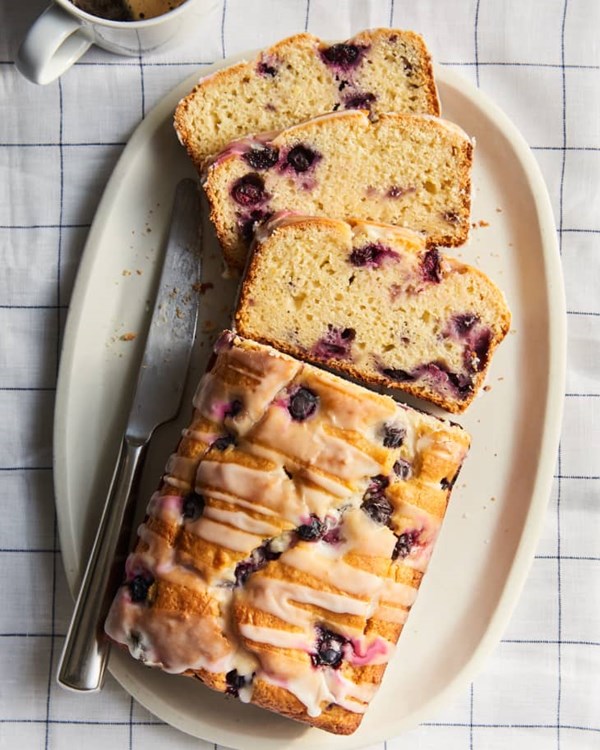 Lemon blueberry bread
