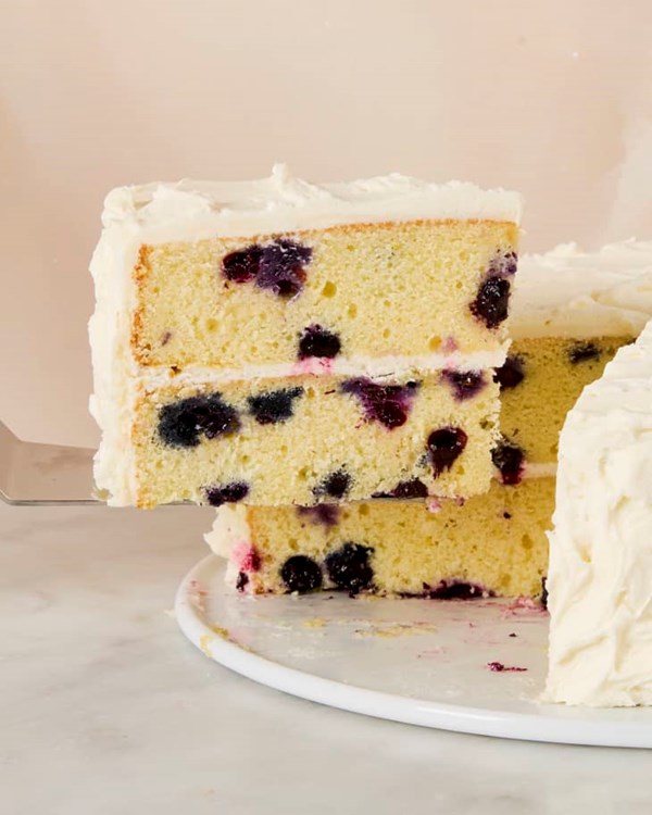Lemon blueberry cake 