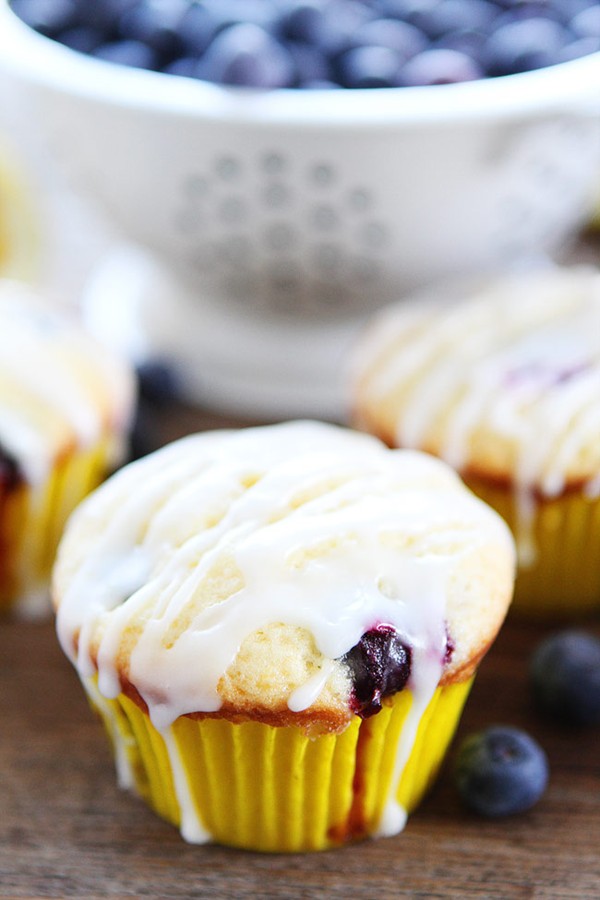 Lemon blueberry muffins