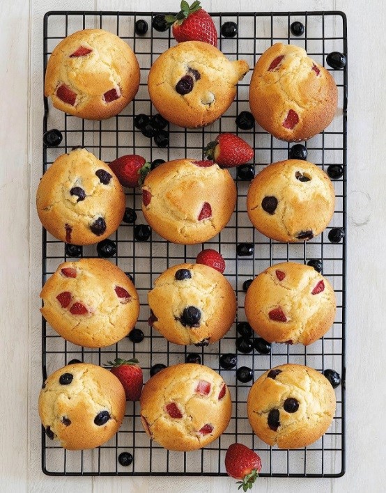 Lemon blueberry muffins