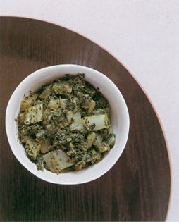 Lemon braised Swiss chard
