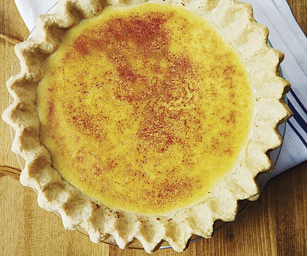 Lemon brûlée pie