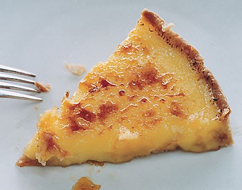 Lemon brûlée tart