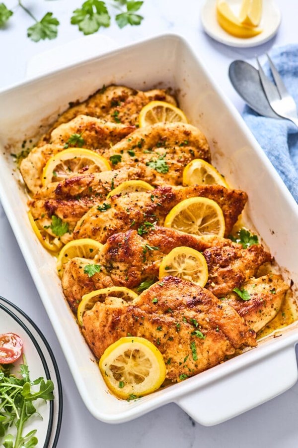 Lemon butter chicken