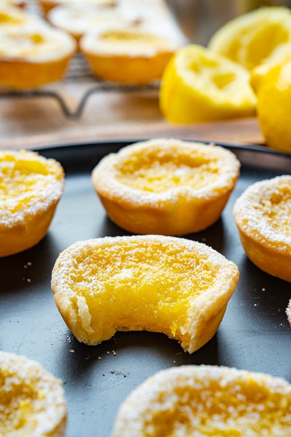 Lemon butter tarts