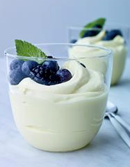 Lemon-buttermilk pudding