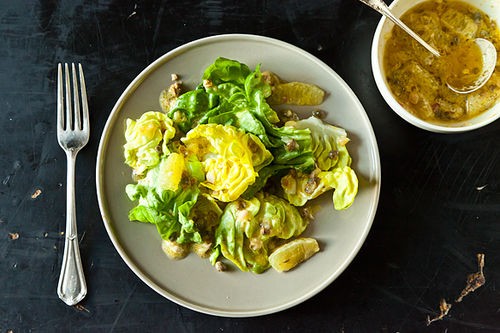 Lemon caper dressing