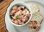 Lemon-caper salmon salad