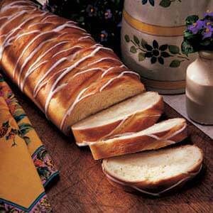 Lemon cheese braid bread
