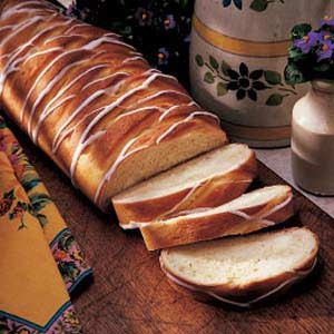 Lemon cheese braid bread