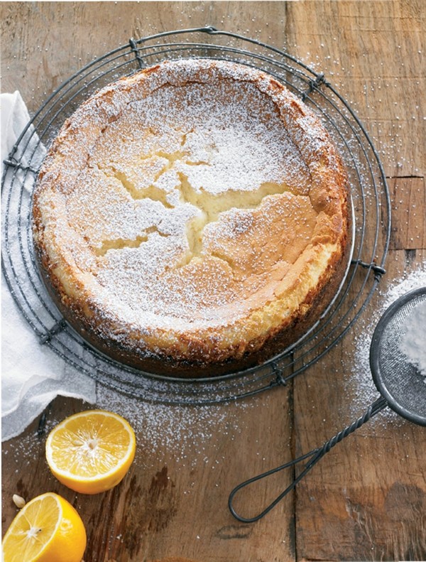 Lemon cheesecake