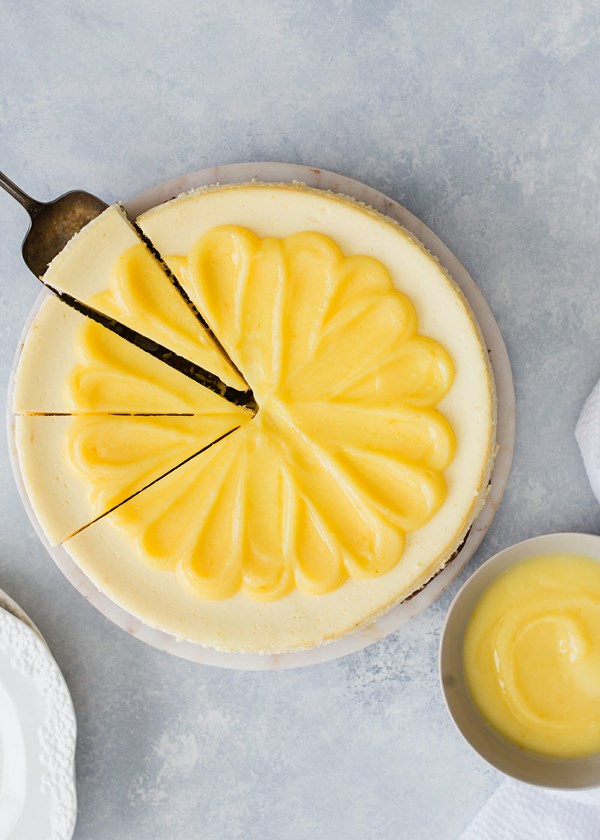 Lemon cheesecake