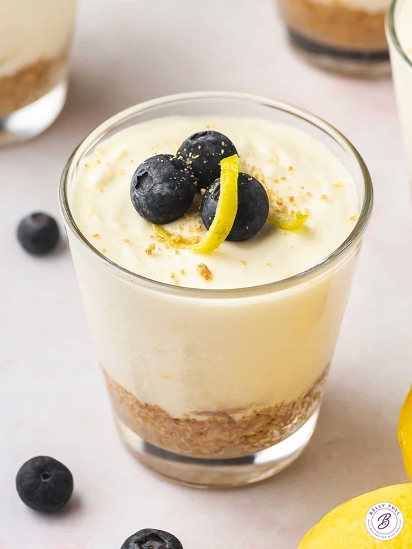 Lemon cheesecake mousse