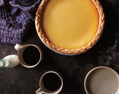 Lemon chess pie