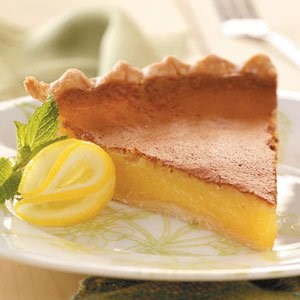 Lemon chess pie
