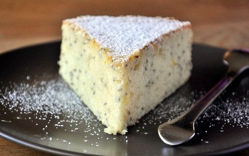 Lemon chia seed cake