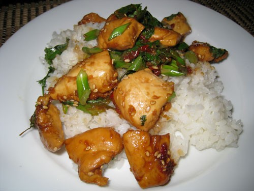 Lemon chicken