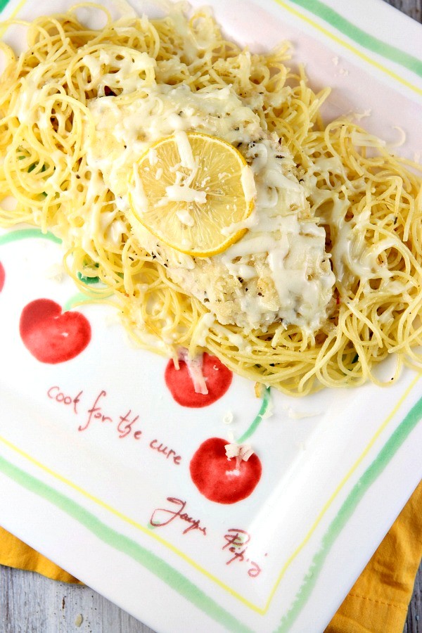 Lemon chicken Parmesan