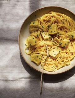 Lemon chicken pasta