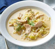 Lemon chicken soup