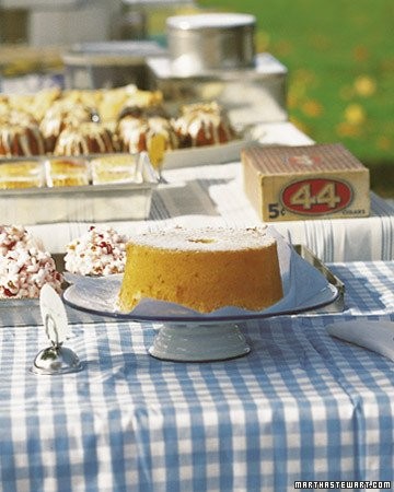 Lemon chiffon cake