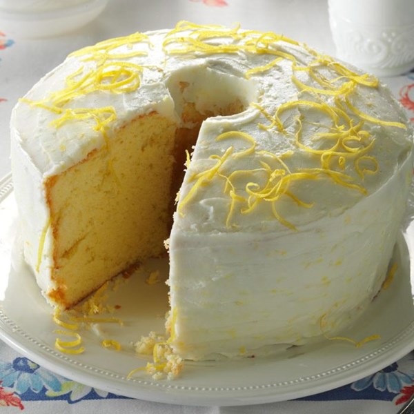 Lemon chiffon cake