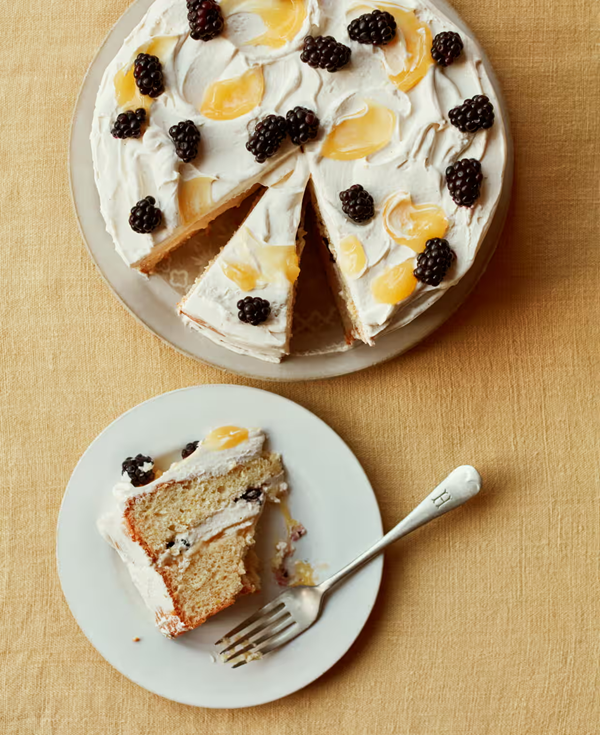 Lemon chiffon cake