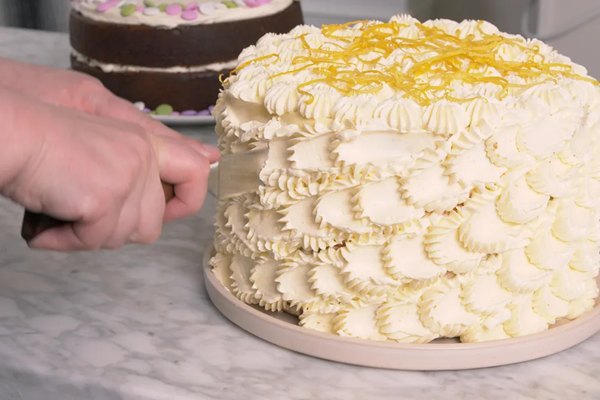  Lemon chiffon layer cake