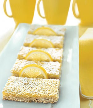 Lemon-coconut bars