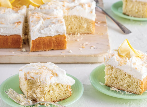 Lemon-coconut frosting