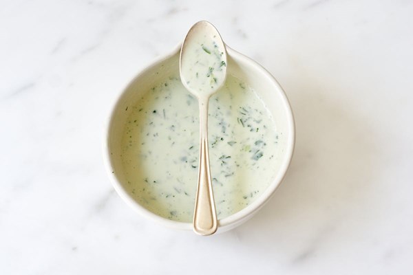 Lemon coconut sauce