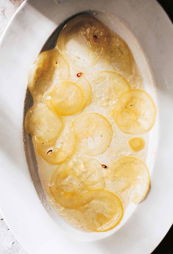 Lemon confit
