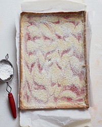 Lemon-cranberry pie bars