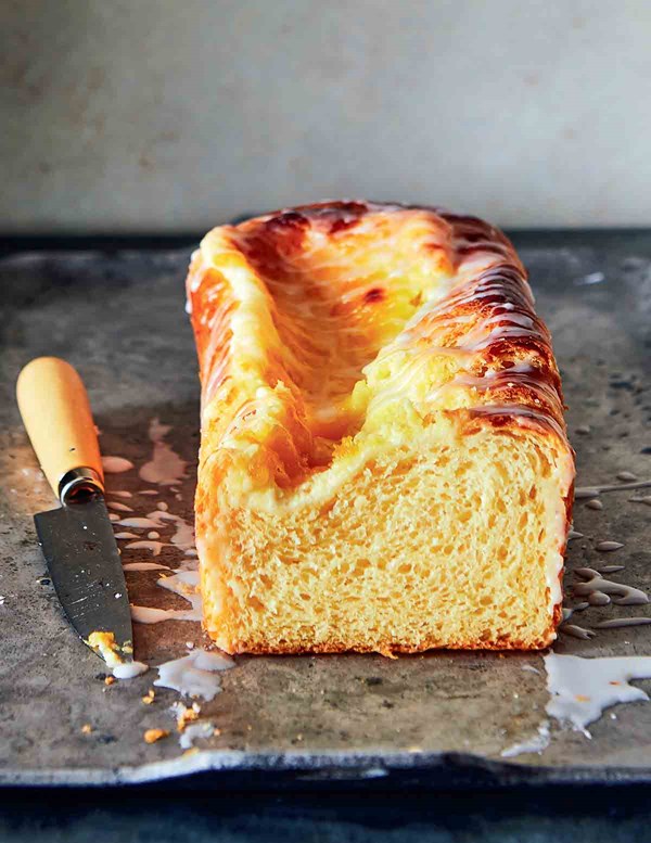 Lemon cream cheese Danish bread