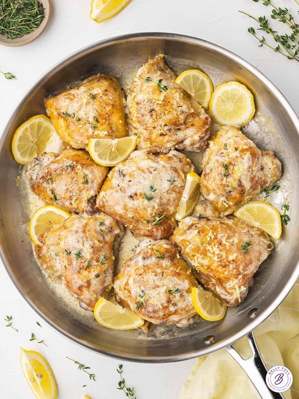 Lemon cream chicken