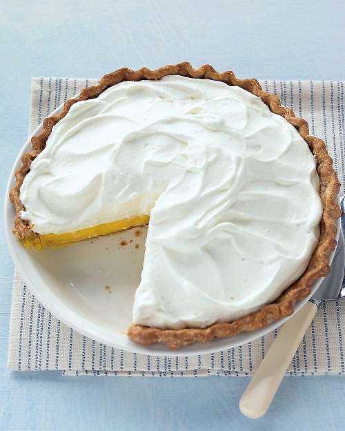 Lemon cream pie