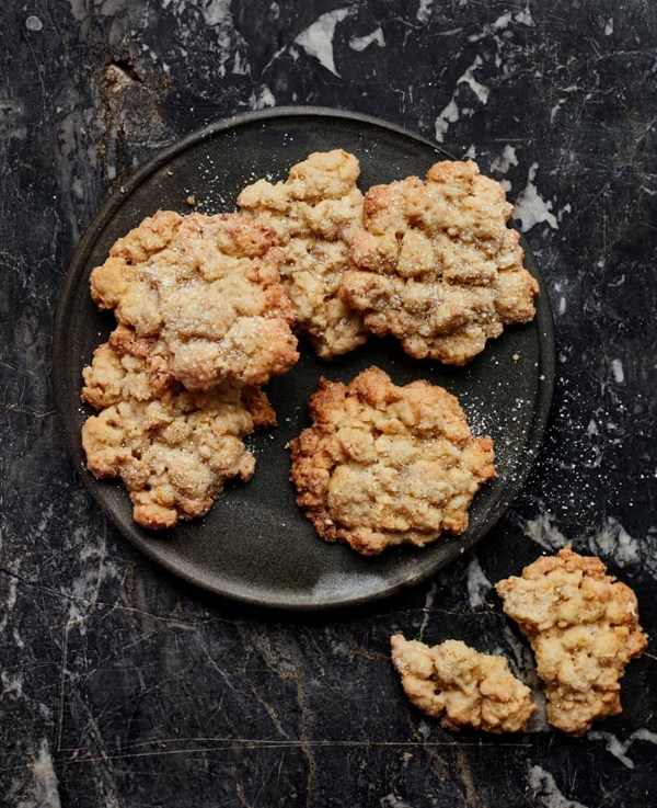 Lemon crumble cookies