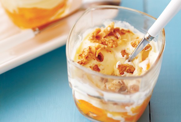 Lemon crunch parfaits