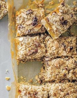 Lemon curd crumble bars