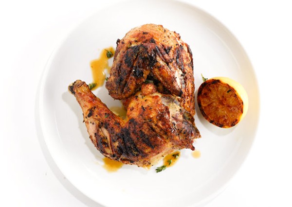 Lemon-cured chicken