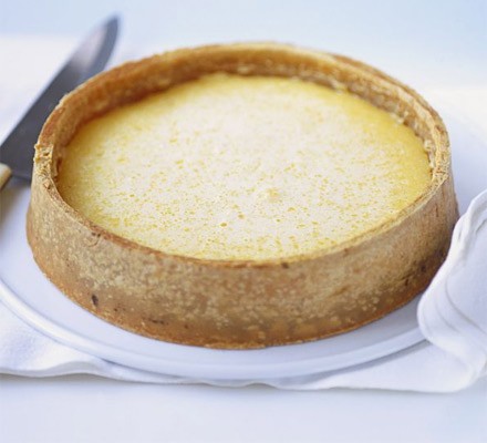 Lemon custard tart
