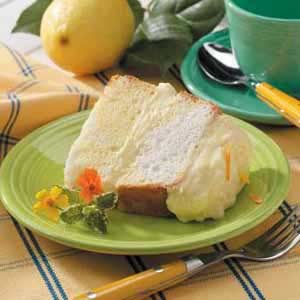 Lemon daffodil cake