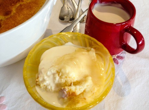 Lemon delicious pudding