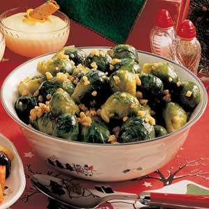 Lemon-dill Brussels sprouts