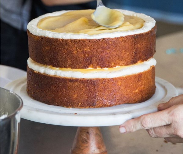 Lemon drizzle pound cake