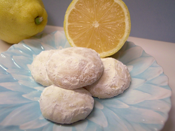 Lemon drop cookies