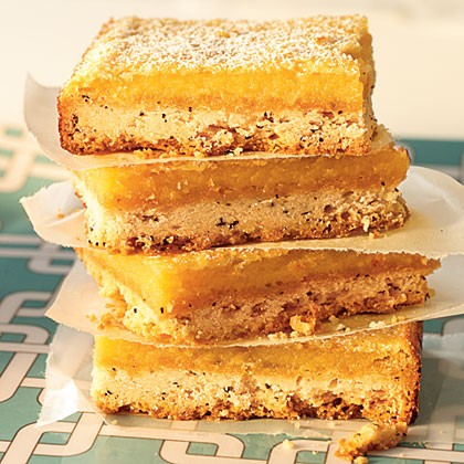 Lemon-Earl Grey squares