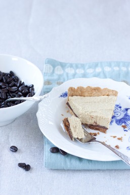 Lemon-espresso tart