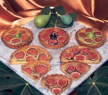 Lemon-fig wedges
