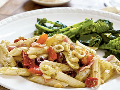 Lemon-garlic broccoli rabe